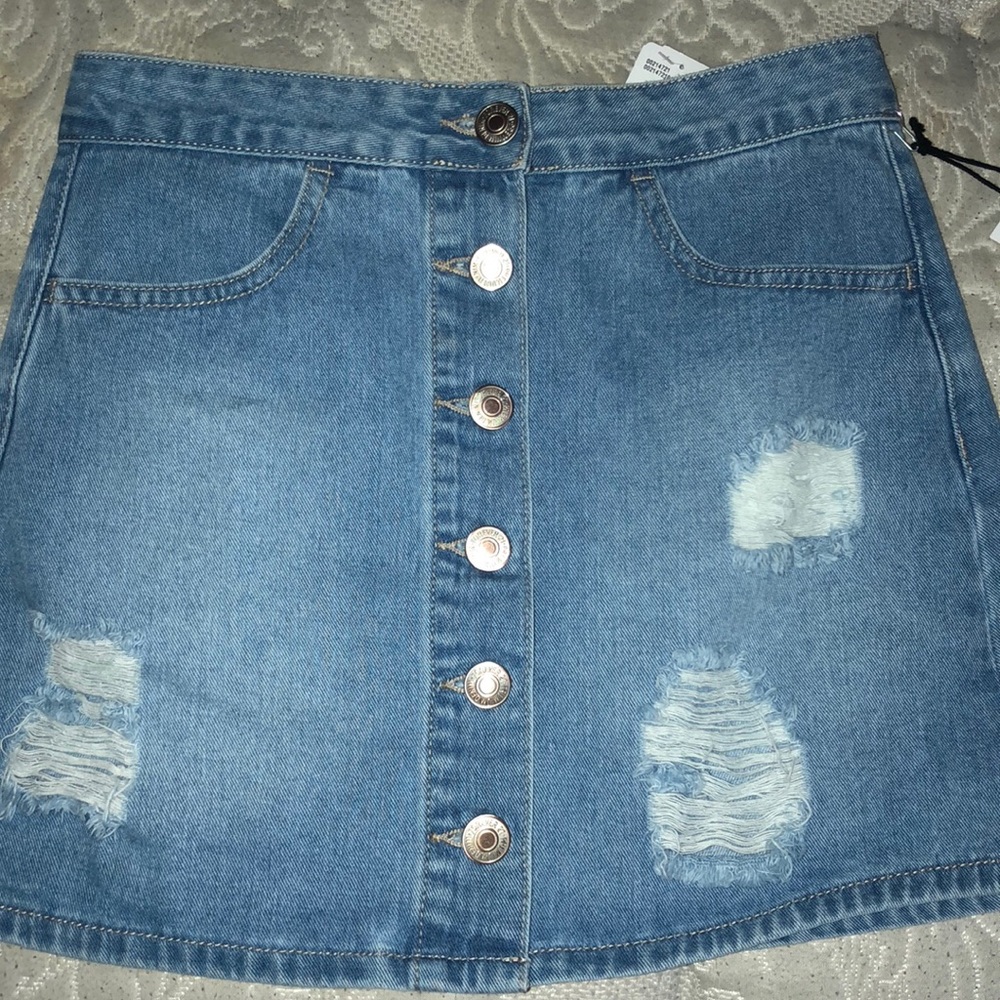 Denim skirt
